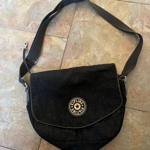 Kipling cross body black bag